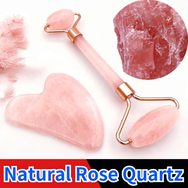 Rose Quartz Powder Crystal Jad - Gua Sha Tool Rose Quartz avaliação e preço