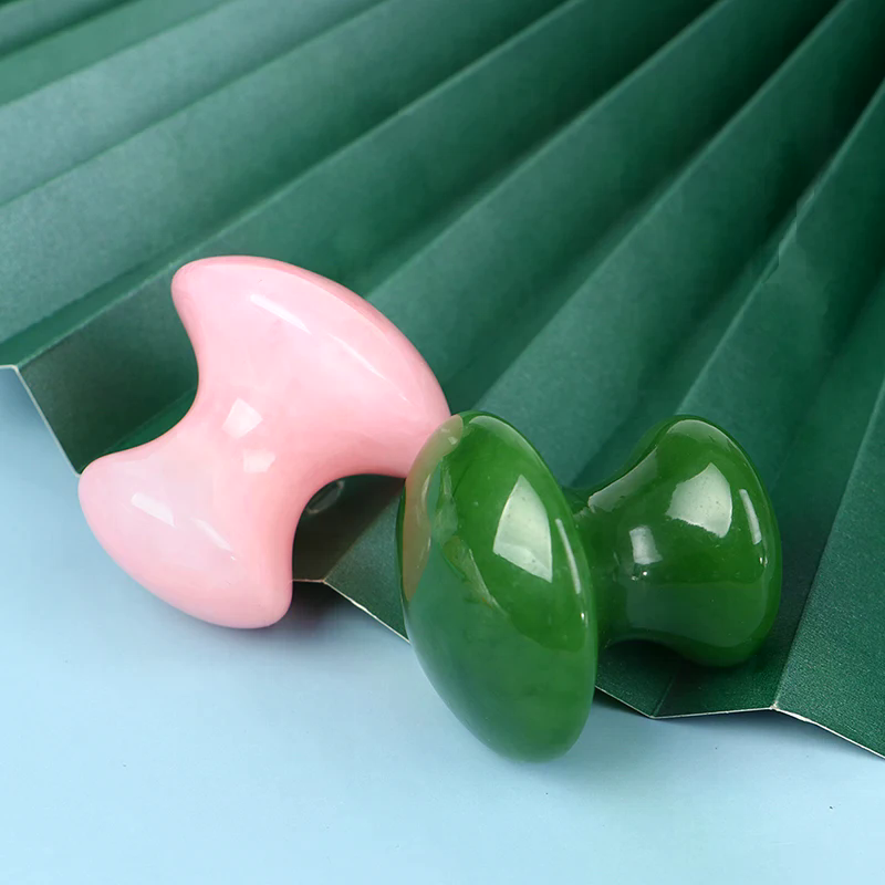 SPA Therapy Jade Board Face Ma - Gua Sha Tool Rose Quartz avaliação e preço