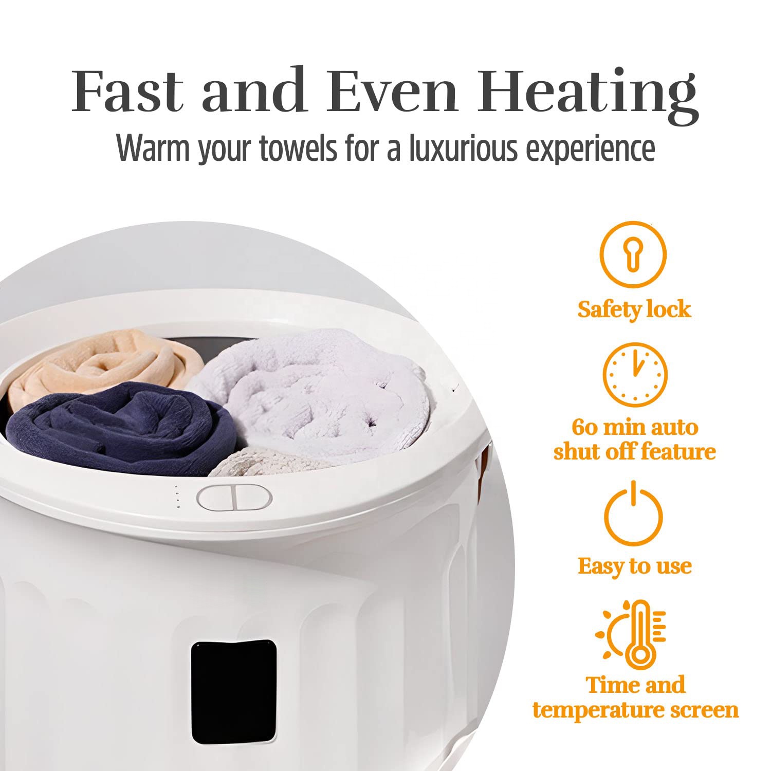 20L Towel Warmer Bucket with T - Spa & Wellness Center Hotel Solverde avaliação e preço