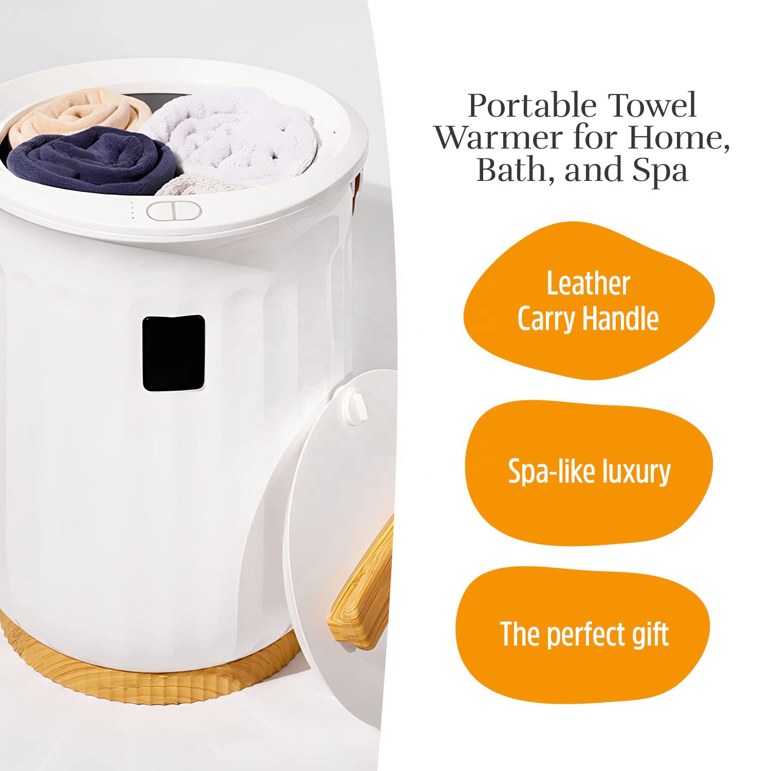 20L Towel Warmer Bucket with T - Spa & Wellness Center Hotel Solverde avaliação e preço