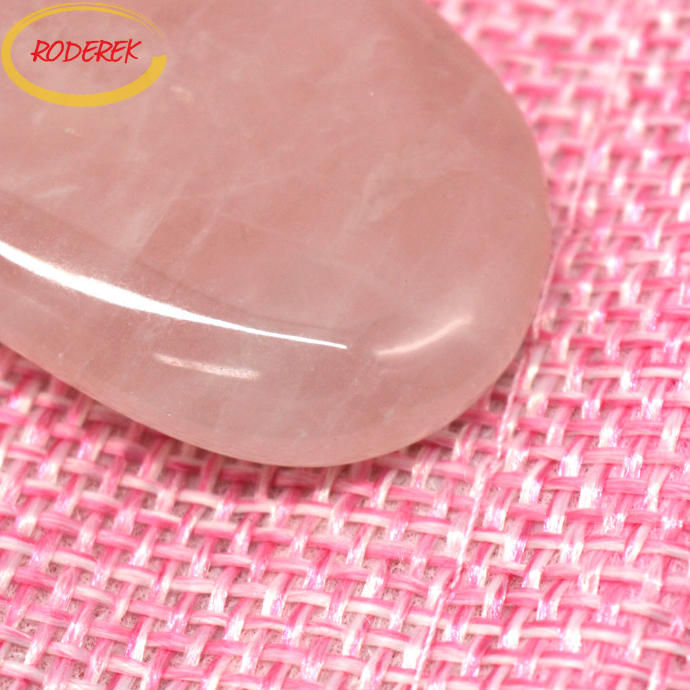 Jade Guasha Plate Natural Rose - Gua Sha Tool Rose Quartz avaliação e preço