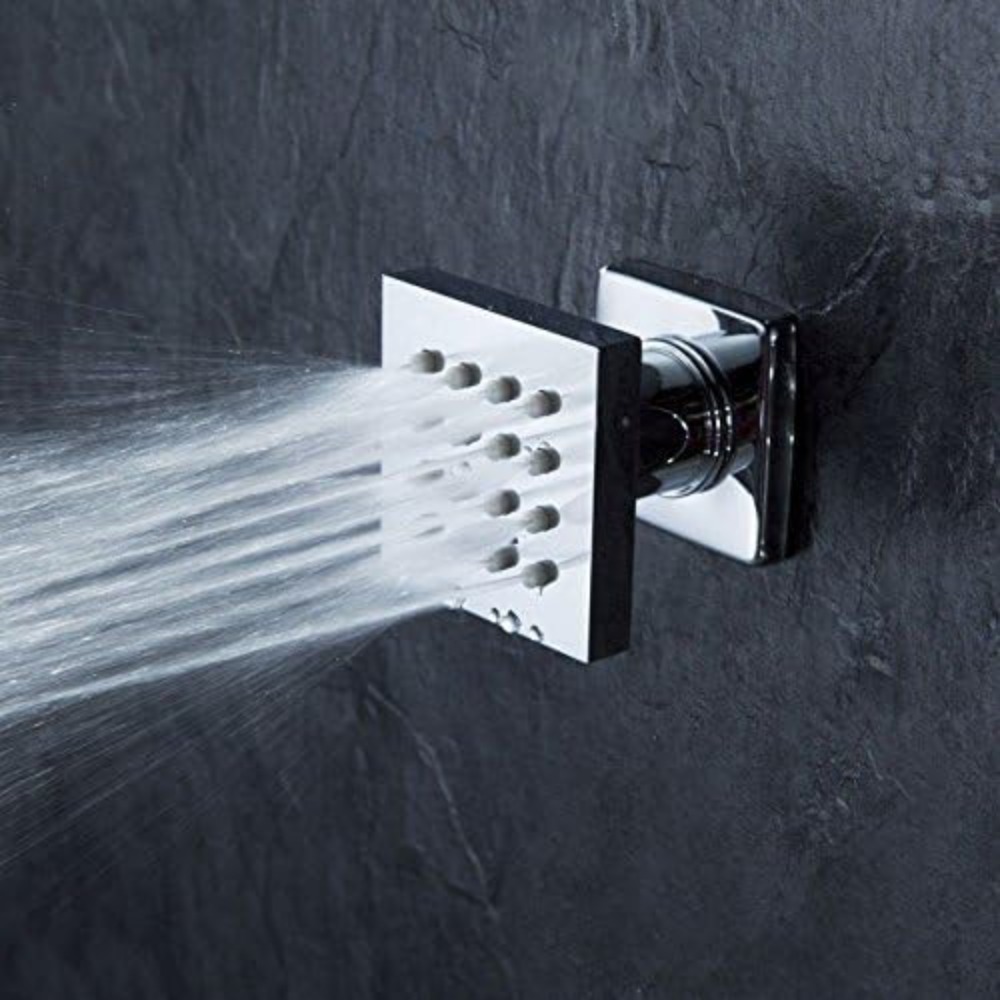 4 Pcs Square Solid Brass Showe - Spa & Wellness Center Hotel Solverde avaliação e preço