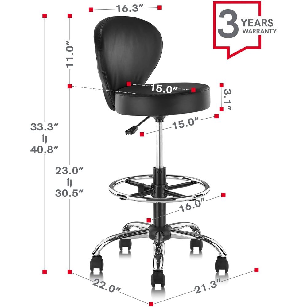 Set of 4 PVC Leather Swivel St - Spa & Wellness Center Hotel Solverde avaliação e preço