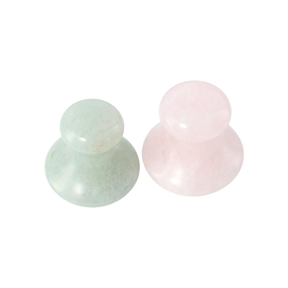 Slimming Tools Mushroom Shape  - Gua Sha Tool Rose Quartz avaliação e preço