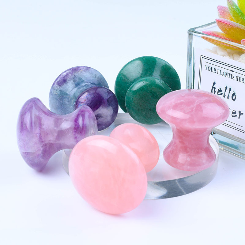 Natural Rose Quartz Gua Sha Sc - Gua Sha Tool Rose Quartz avaliação e preço