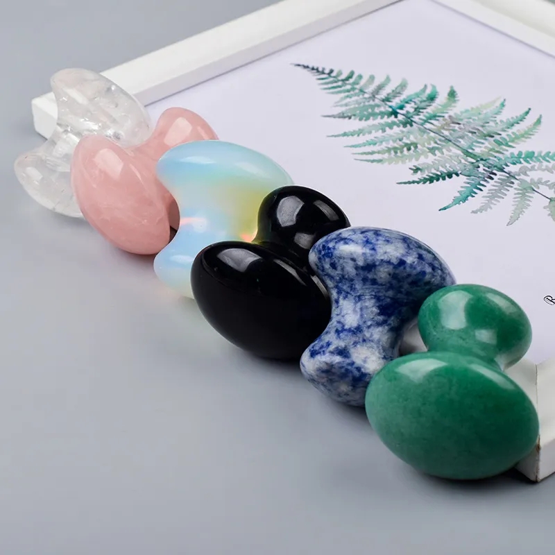 Natural Rose Quartz Gua Sha Sc - Gua Sha Tool Rose Quartz avaliação e preço