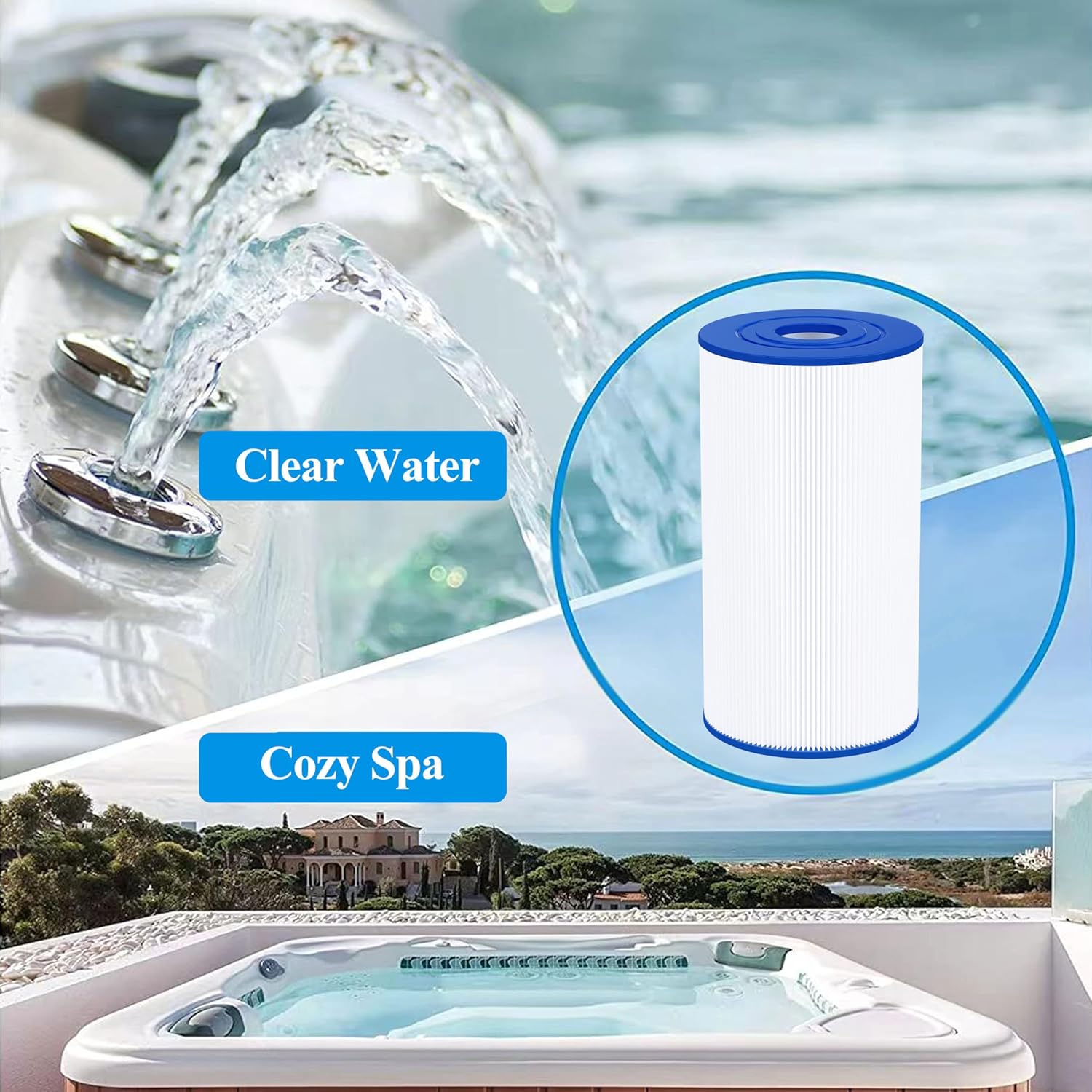 C-6430 Pool Spa Filter Cartrid - Spa & Wellness Center Hotel Solverde avaliação e preço