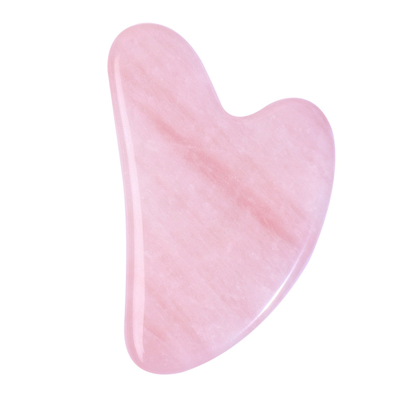 Hot Selling A+Rose Quartz Gua  - Gua Sha Tool Rose Quartz avaliação e preço