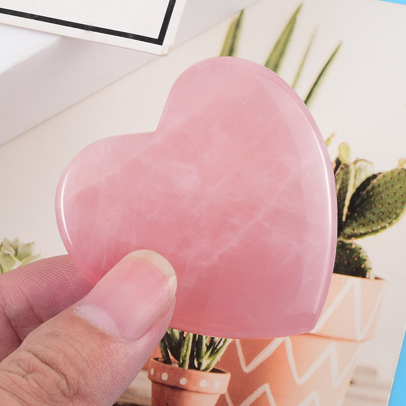 Rose Quartz Heart Shape Face C - Gua Sha Tool Rose Quartz avaliação e preço
